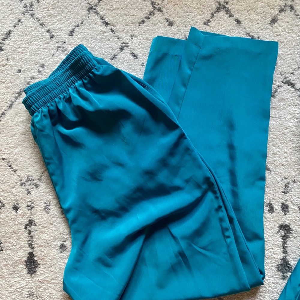 MAGGIE SWEET // Teal 2-Piece Pantsuit - Picture 6 of 10